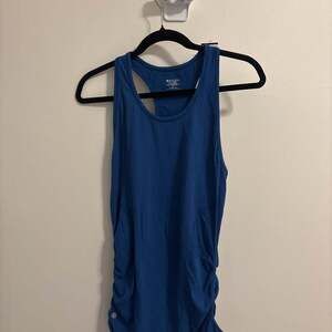 Athleta Speedlight Seamless Tank Top Blue Racerback